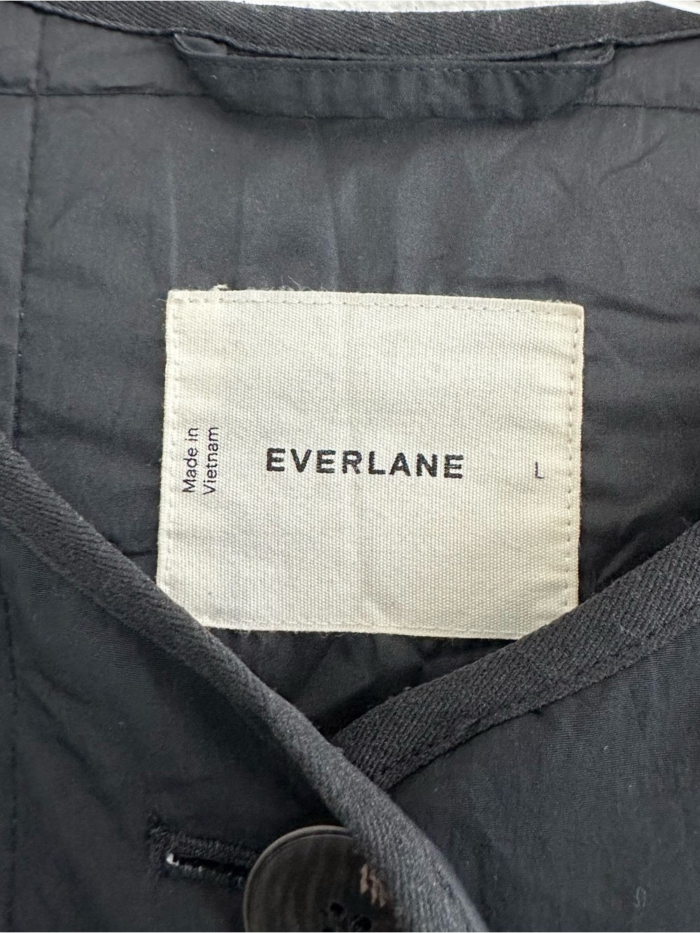 Everlane The Renew Quilted Long Liner Coat Size: L - Picture 4 of 11